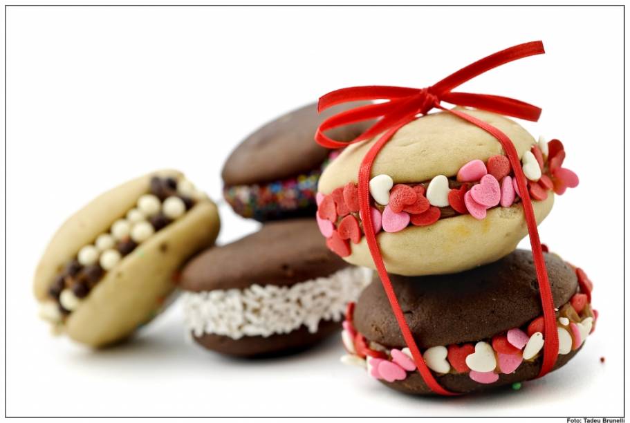 Whoopie: sanduíche doce redondinho com massa macia