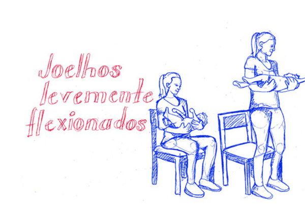 Agachamento na cadeira Agachamento na cadeira