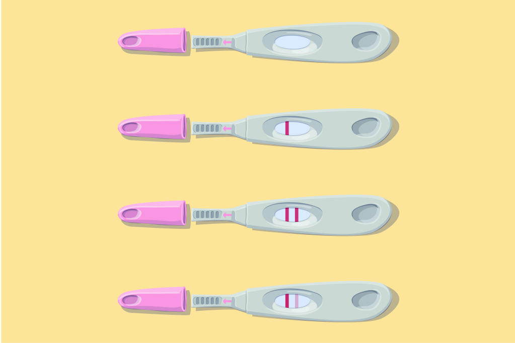 Resultados testes de gravidez