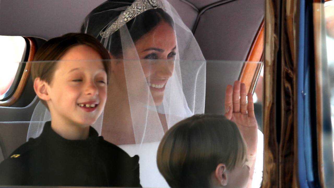 Foto oficial dos pajens no casamento de Meghan e Harry é divulgada