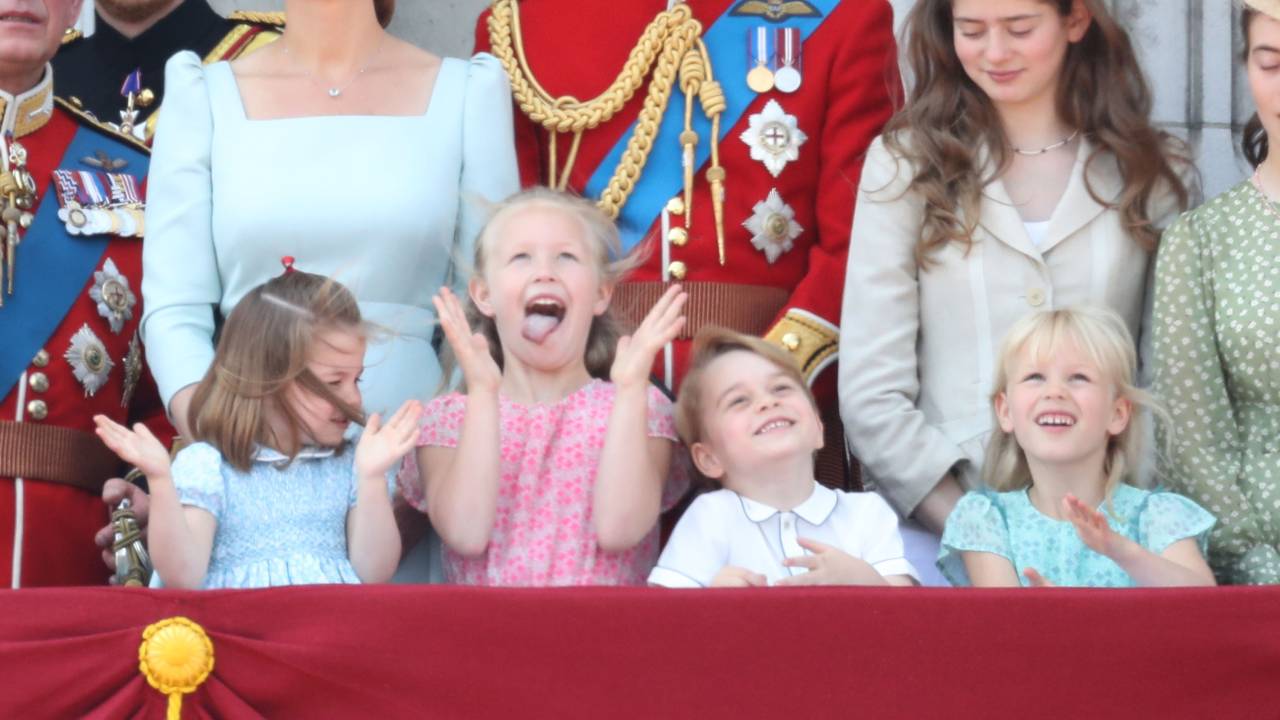 Evento Trooping The Colour/Família Real Britânica