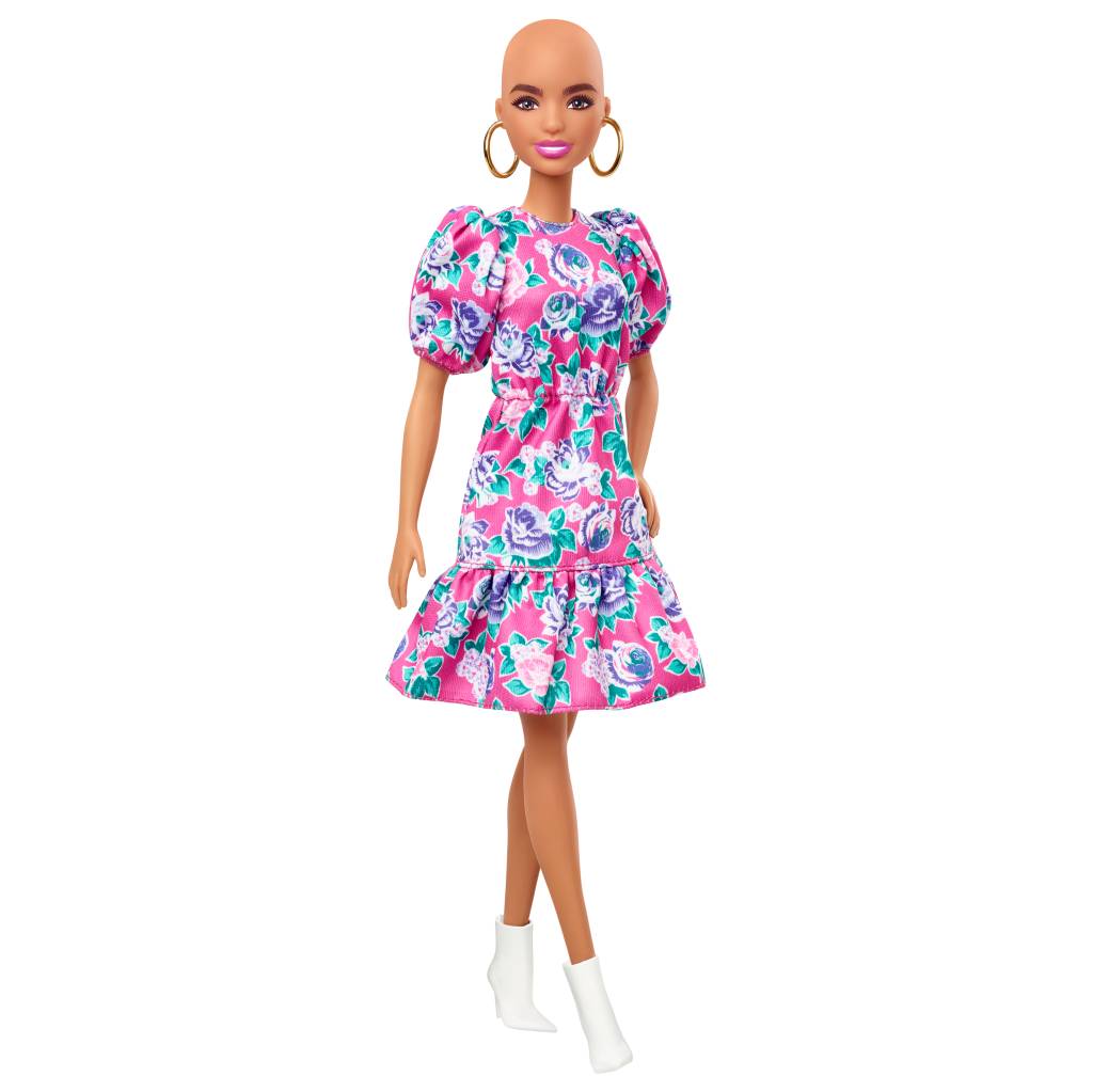 Barbie-lança-bonecas-com-vitiligo-e-careca Barbie-lança-bonecas-com-vitiligo-e-careca