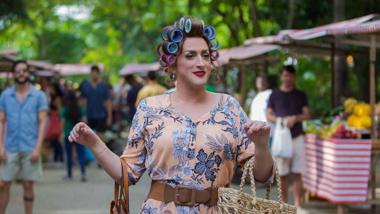 Cena do filme "Minha Mãe é uma peça"