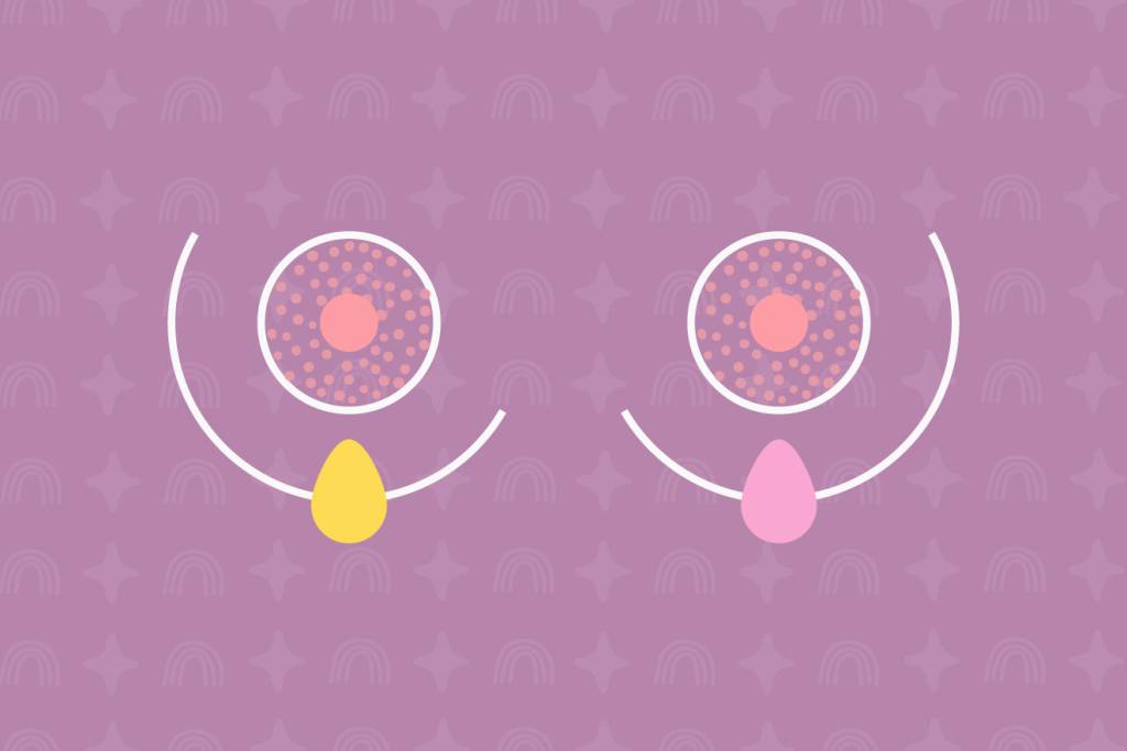 Amarelo, rosa e branco: entenda o significado de cada cor do leite materno