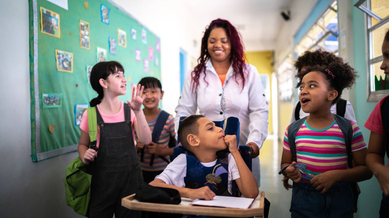 Inclusão de crianças com deficiência