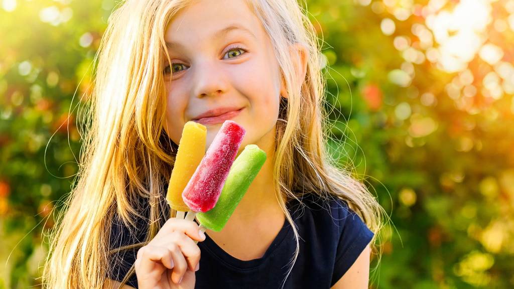 7 receitas de sorvete deliciosas para bebês e crianças