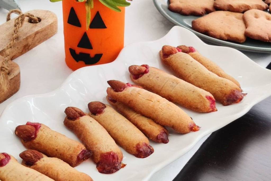 Bolachas “dedos” de Halloween Bolachas