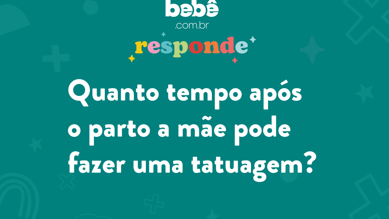 bebê responde tatuagem