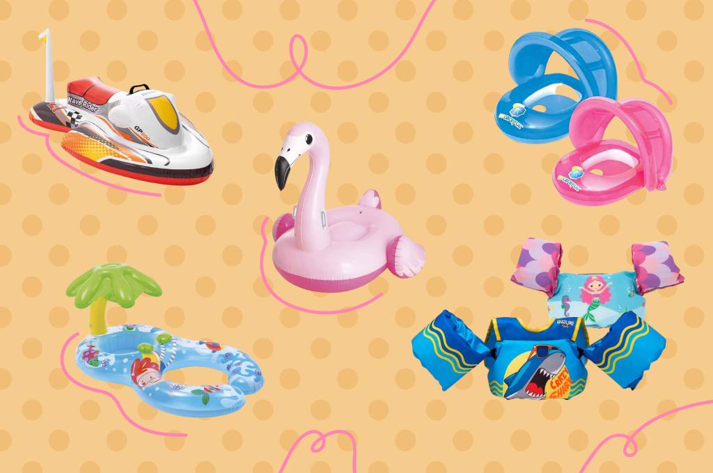 15 opções de boia para diversão de toda a família na piscina ou na praia