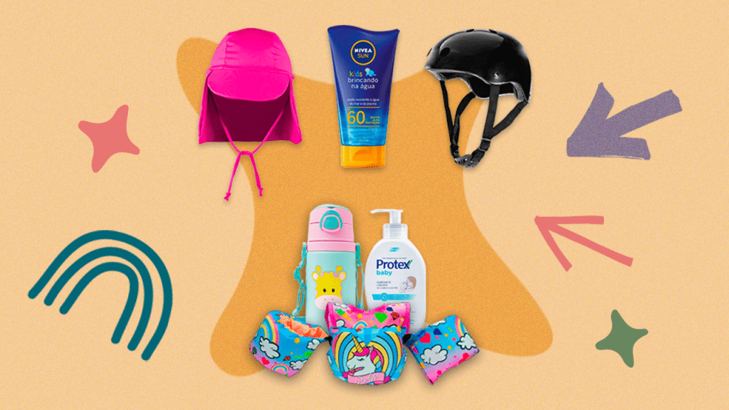 8 dicas e produtos para cuidar das crianças no verão