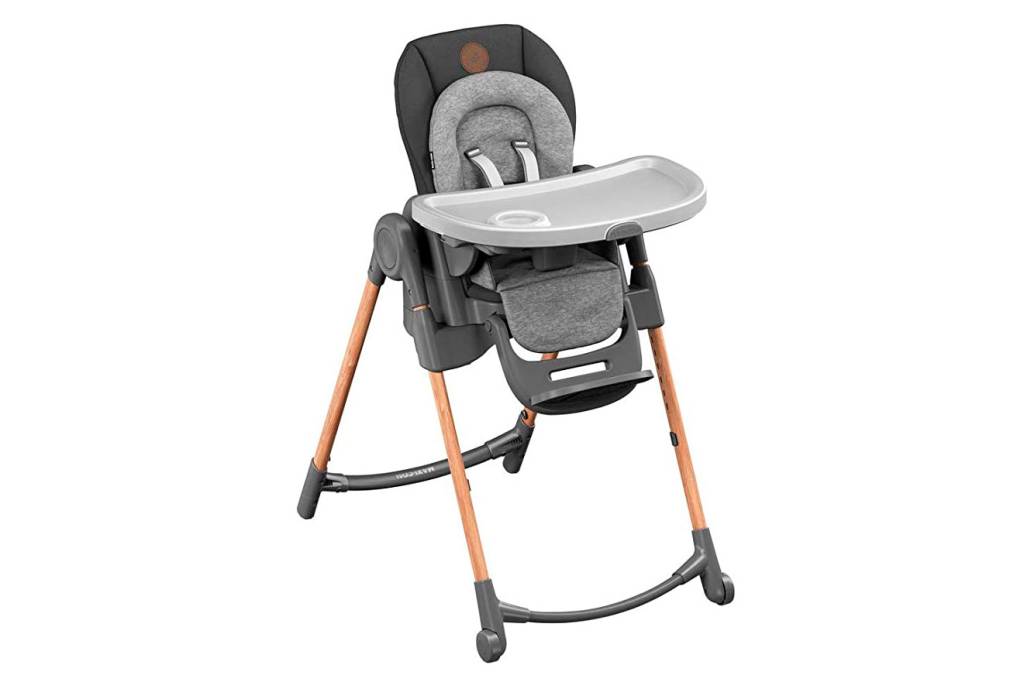 cadeira-maxi-cosi-amazon Cadeira de alimentação cosco cinza e branca