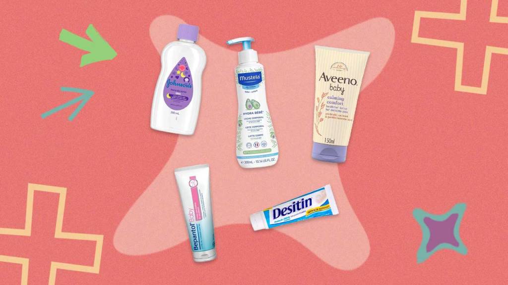 5 produtos para tratar a pele ressecada do bebê