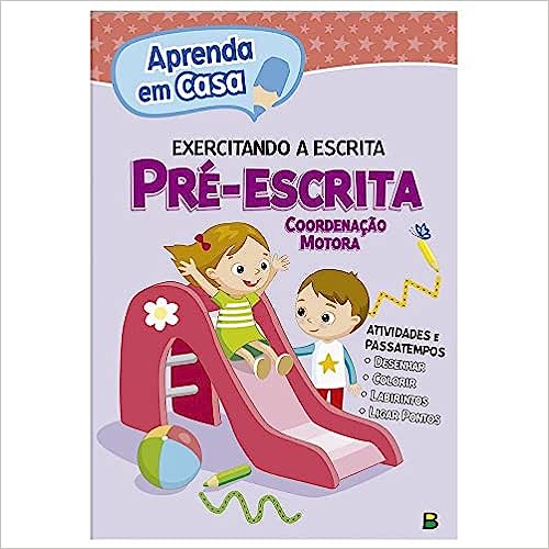 capa de livro infantil com ilustração de uma menina descendo por um escorregador e um menino ao lado dela