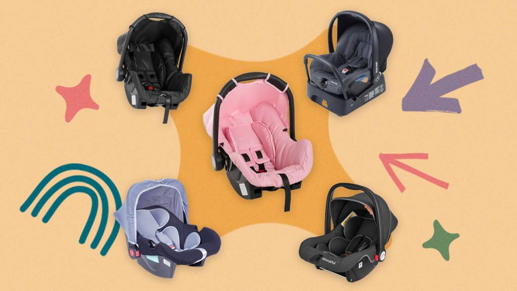 10 opções de bebê conforto para usar no carro e em passeios